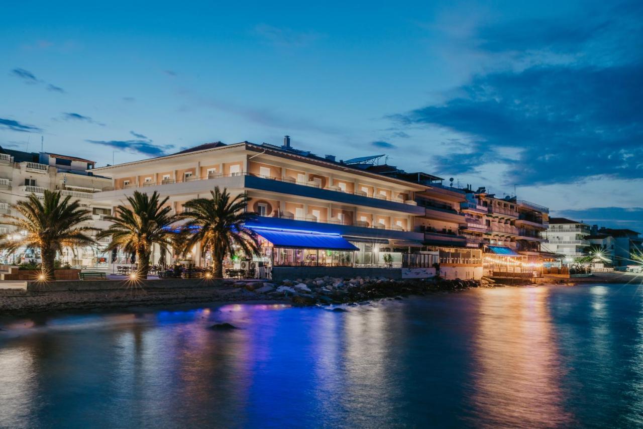 Hotel Alkyon Paralía Exteriör bild
