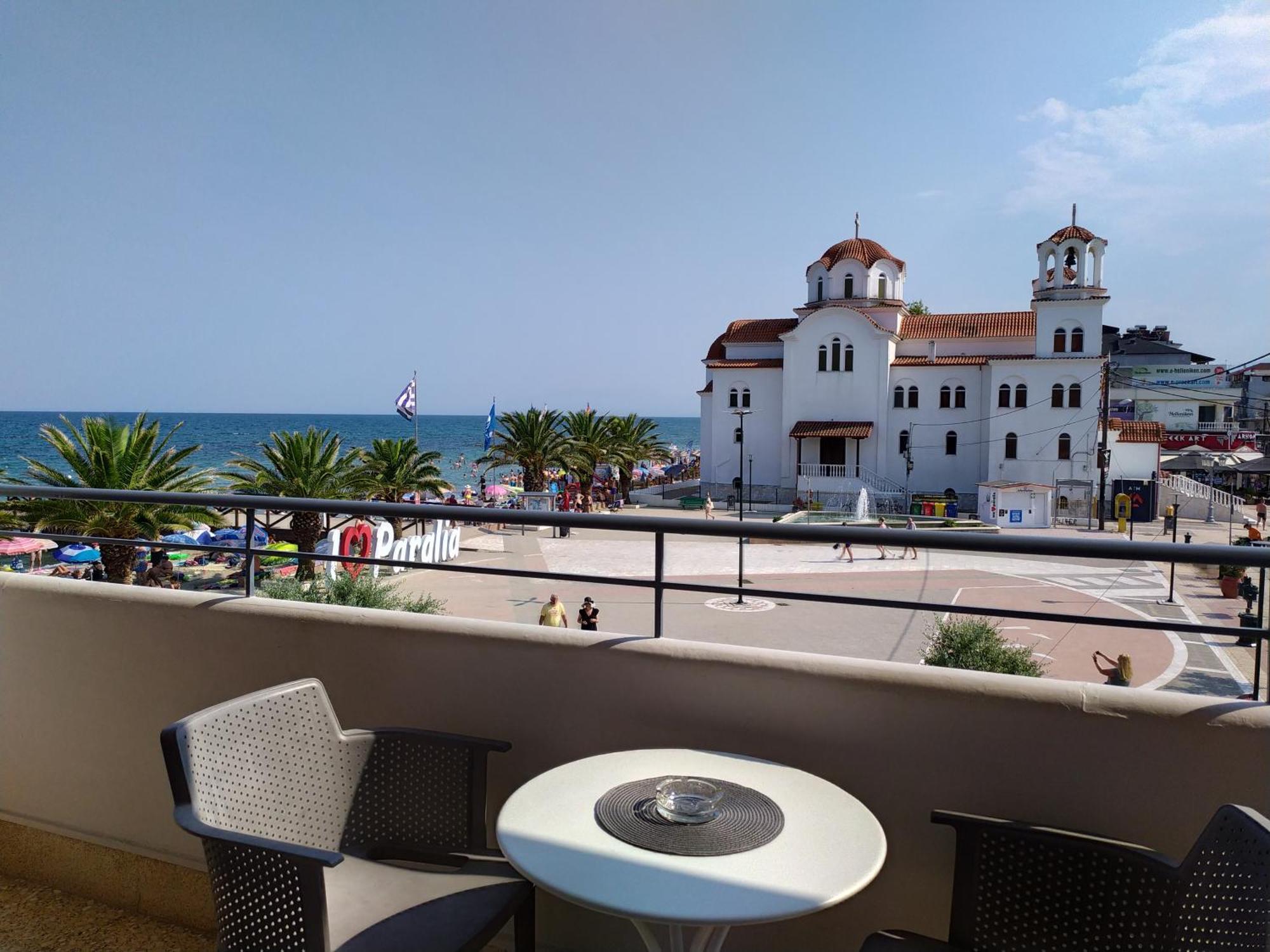 Hotel Alkyon Paralía Exteriör bild