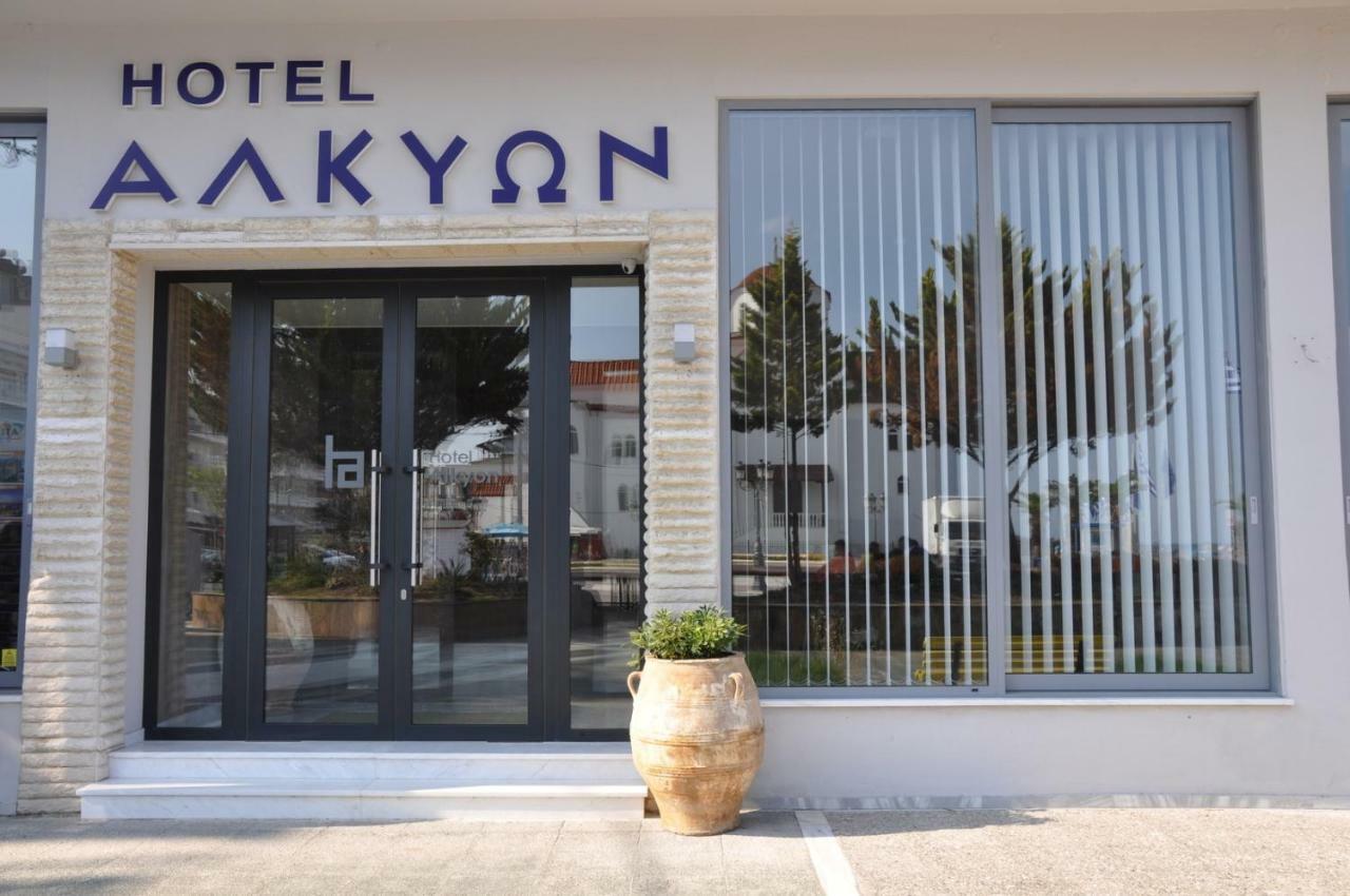 Hotel Alkyon Paralía Exteriör bild