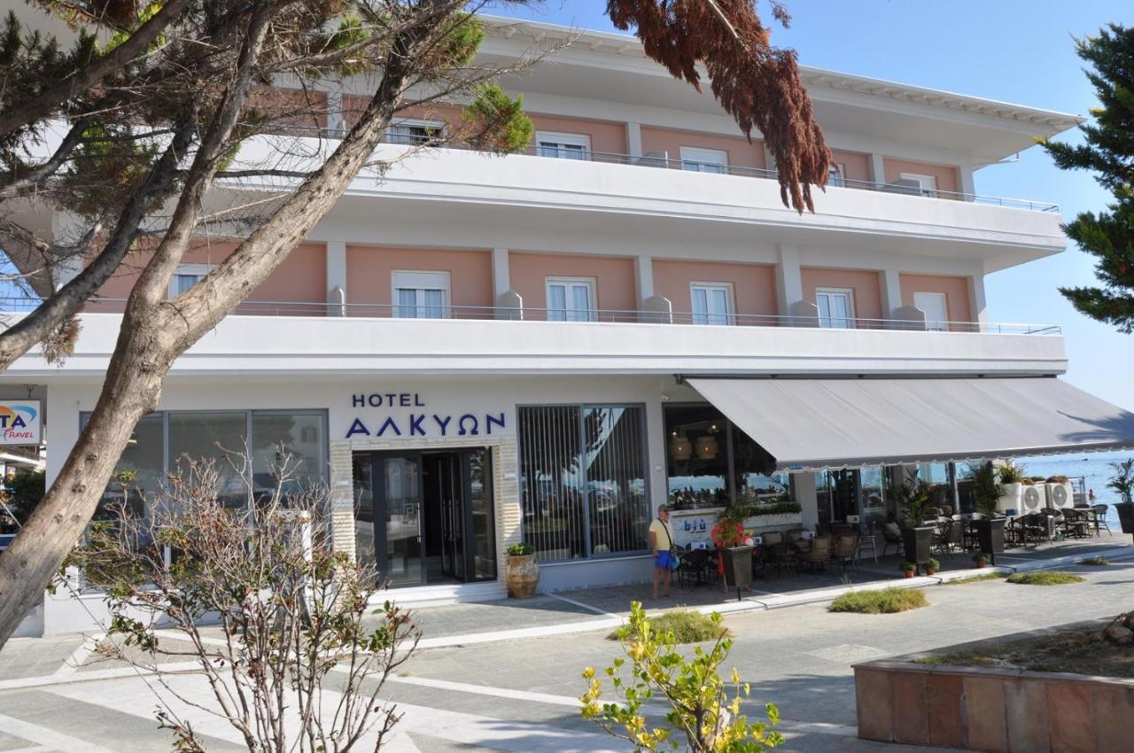 Hotel Alkyon Paralía Exteriör bild